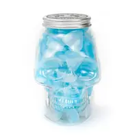 Силіконові ковпачки AVA SKULLDNA Triangle Silicone Ink Cup 2in1 Blue Sky Color - 80шт.