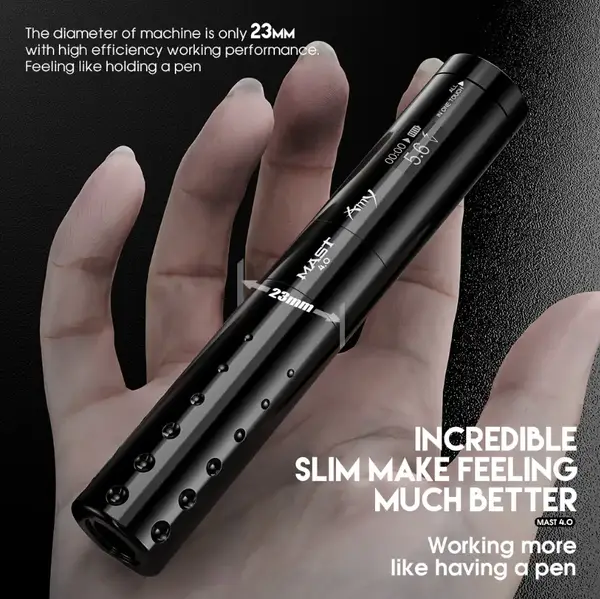 Бездротова тату машинка Mast Tour Amy Black 29915