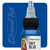 Упаковка Тату краска Sky Blue Eternal (30 мл.)