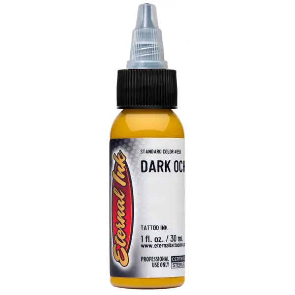 Тату краска Dark Ochre Eternal (15 мл) купить недорого в Украине, фото 4786