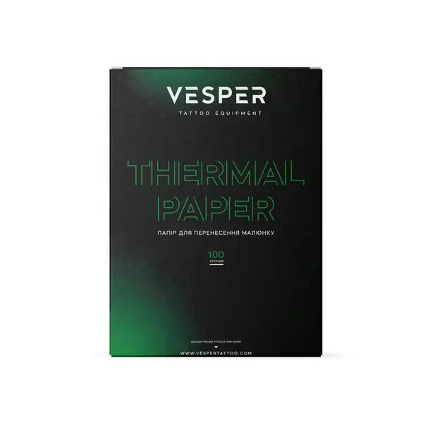 Трансферная бумага Thermal Printer Vesper – 100 шт. Упаковка купить недорого в Украине, фото 19864