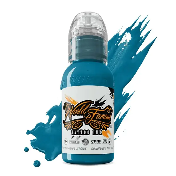 Уценка Тату краска Big Ben Blue World Famous 08/24 (15мл) купить недорого в Украине, фото 20805