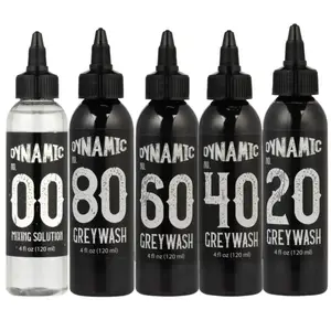 Тату краска теневая Dynamic GreyWash Solution Set - 120ml купить