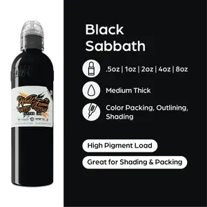 Тату фарба Black Sabbath World Famous (15 мл.) Тату фарба Black Sabbath World Famous (15 мл.)