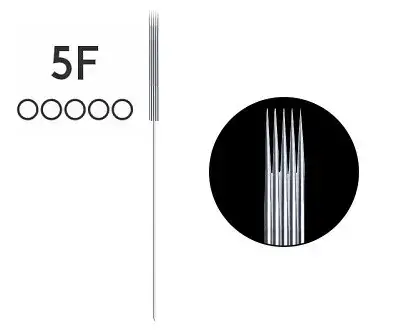 Игла универсальная 5F для перманентных ручек (Тени) (1 Игла) купить недорого в Украине, фото 1121