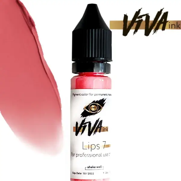 Пигмент Viva Lips 7 для перманентного макияжа (6 мл) купить недорого в Украине, фото 703