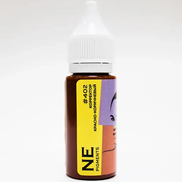 Уценка пигмент NE Pigments Корректор "402 Красно-Коричневый" (15 мл.) купить недорого в Украине, фото 12101