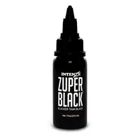 Чорна тату фарба Zuper Black Intenze 1Oz (30 мл.)