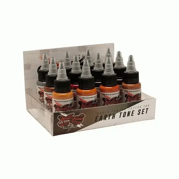 Набор красок WORLD FAMOUS EARTHTONE INK SET (15 мл) купить недорого в Украине, фото 6316