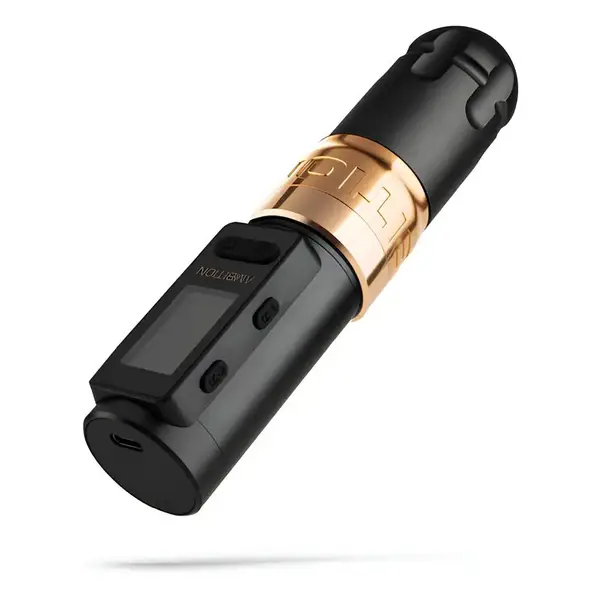 Бездротова тату машинка Ambition Soldier MAX Gold 37375
