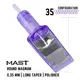 35 Round Magnum MAST PRO ( 0.35 ) Для тіней та зафарбування - 10 картриджів 21986