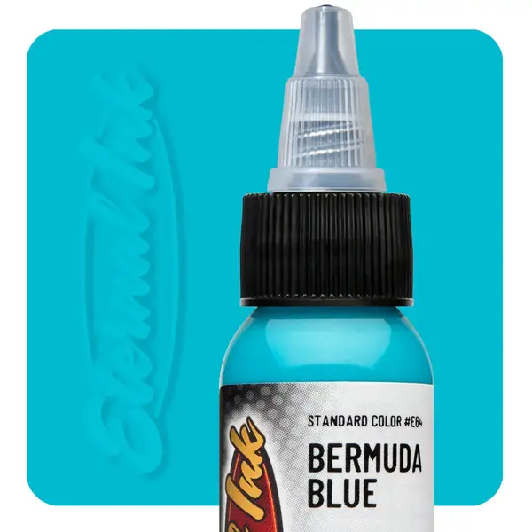 Тату фарба Bermuda Blue Eternal (15 мл.) 7507