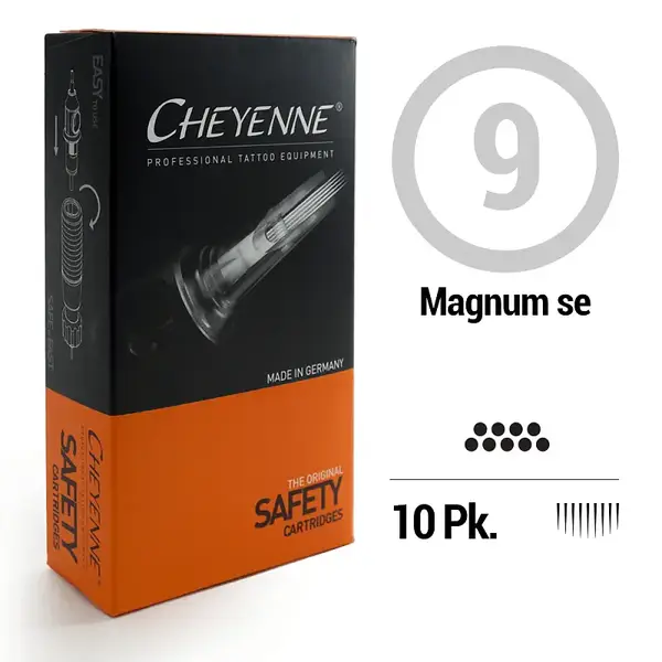 Картриджи 9 Round Magnum Cheyenne Safety Black (Окраска и тени) (1 Картридж) купить недорого в Украине, фото 9628