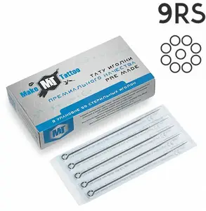 Тату иглы 9 Round Shader (Окраска) MakeTattoo (5 Игл) Тату иглы 9 Round Shader (Окраска) MakeTattoo (5 Игл) купить