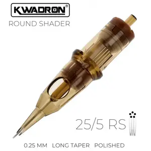 5 Round Shader KWADRON ( 0.25 ) Зафарбування Картриджі - 20 картриджей Упаковка
