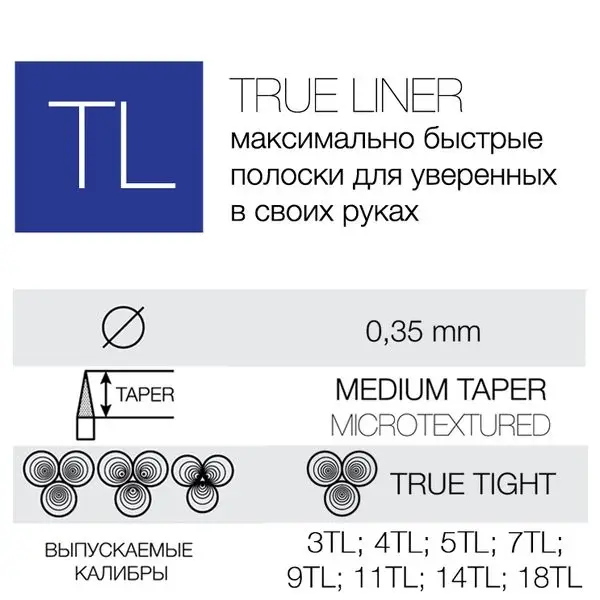 Модульные Картриджі 11 True Liner Vlad Blad ( Контур ) (20 Картриджей (Упаковка)) 8411