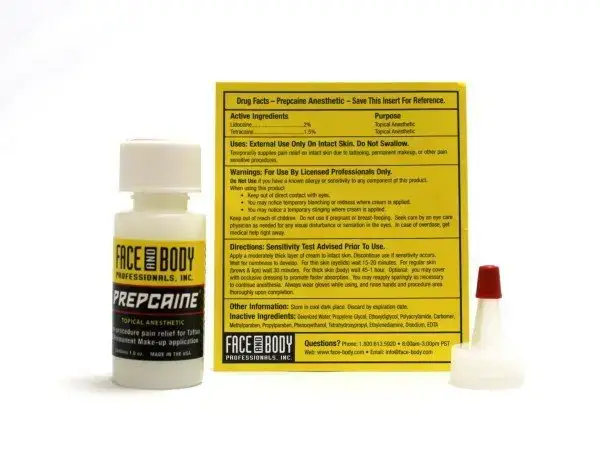 Охлаждающий тату крем Препкаин (Prepcain) 1Oz Face and Body купить недорого в Украине, фото 22467