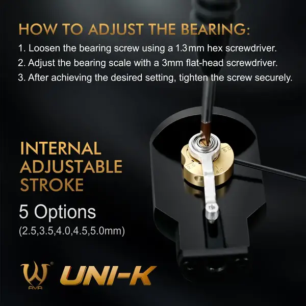 Беспроводная модульная тату машинка UNI-K AVA Black купить недорого в Украине, фото 39457