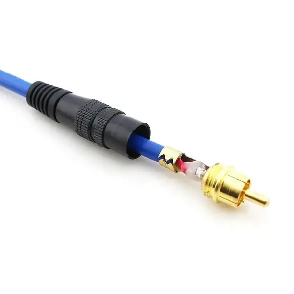 Кліп корд Best Clip RCA FAT Blue 21944