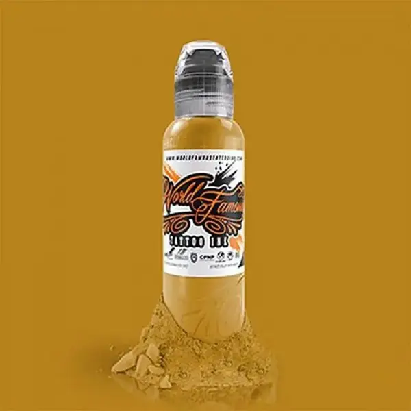 Уцінка Тату фарба Mustard World Famous (15 мл.) 01/26 37035