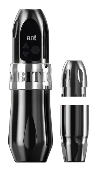 Беспроводная тату машинка Ambition Boxter Silver купить недорого в Украине, фото 20961