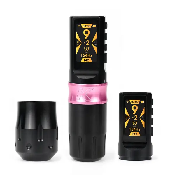 Беспроводная модульная тату машинка UNI-K AVA Pink купить недорого в Украине, фото 21997