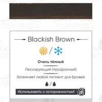 Пігмент для татуажа Blackish Brown Perma Blend