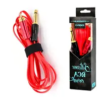 Кліп корд RCA Snake King Pure Silicone RCA AVA Red