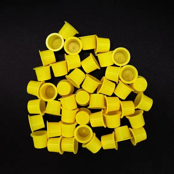 Колпачки под краску 18 мм. желтые (500 шт) купить недорого в Украине, фото 39989