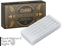 Тату иглы 5 Round Magnum Zubei Supply ( Для теней и окраски ) (50 Игл (Упаковка)) купить