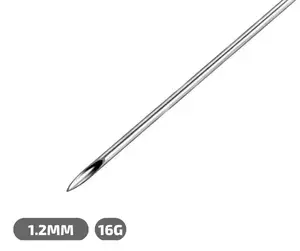 Иглы для пирсинга без Катетера 16G - 1 игла купить