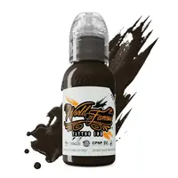 Уцінка Тату фарба Dark Chocolate World Famous (15 мл.) 06/26