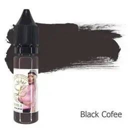 Пигмент для татуажа Leader By Druzhinina 10.5 Blaсk Coffee (15 мл.) купить недорого в Украине, фото 3226