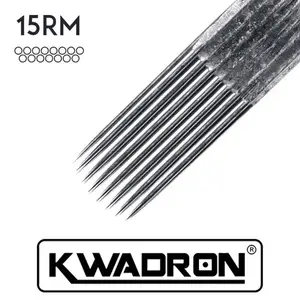 Тату иглы KWADRON 15 Round Magnum (0.30) Для теней и окраски (50 Игл (Упаковка)) купить