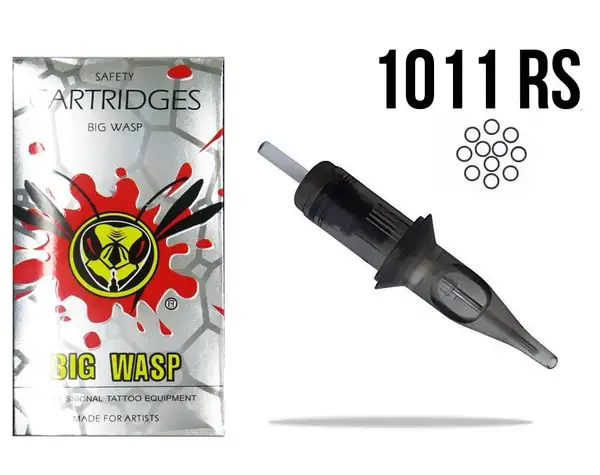 Round Shader 11 (0.30) BigWasp Gray Зафарбування модульные Картриджі (1 Картридж) 1101