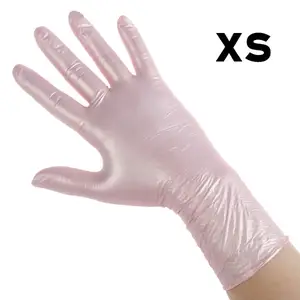 Перчатки нитриловые XS перламутровые розовые (50 шт. упаковка) купить