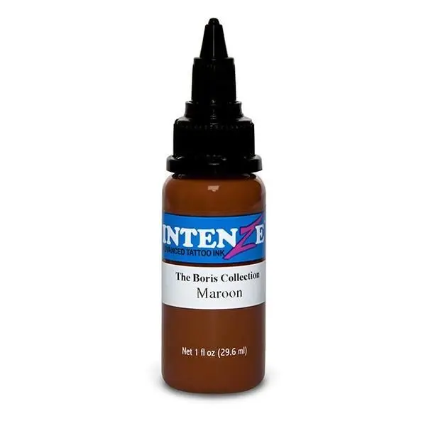Тату фарба Maroon Boris Serias Intenze (30 мл.) 900