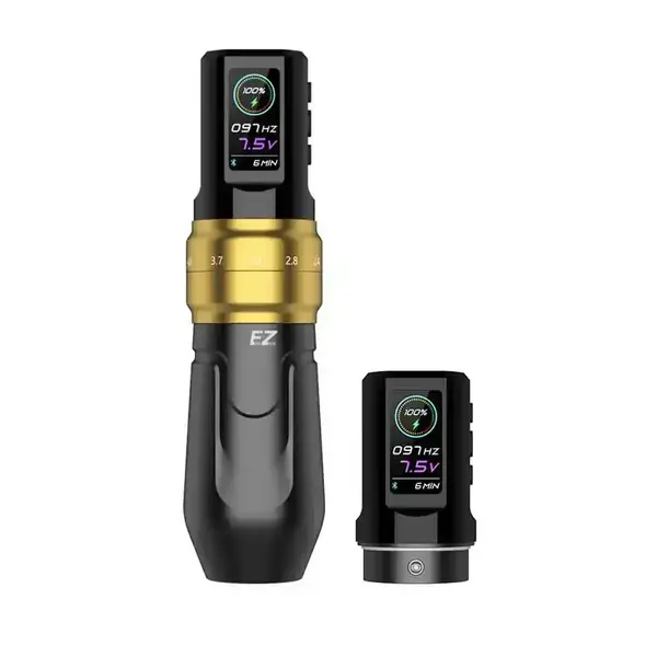 Бездротова тату машинка EZ P3 Pro Wireless Matte Gold 48600