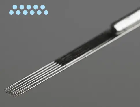 Тату голки 11 Round Magnum VESPER ( Для тіней та зафарбування ) - 50 Голок ( Упаковка ) 27821