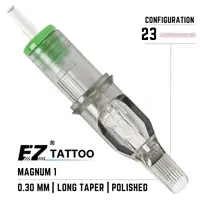 23 Magnum1 EZ Revolution ( 0.30mm ) Для тіней та зафарбування (20 Картриджей (Упаковка)) 23 Magnum1 EZ Revolution ( 0.30mm ) Для тіней та зафарбування (20 Картриджей (Упаковка))