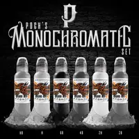 Набор красок Poch Monochromatic WorldFamous (30 мл) купить