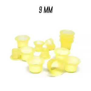 Колпачки под краску 9мм. прозрачные желтые - 1000 шт (упаковка) Колпачки под краску 9мм. прозрачные желтые - 1000 шт (упаковка) купить