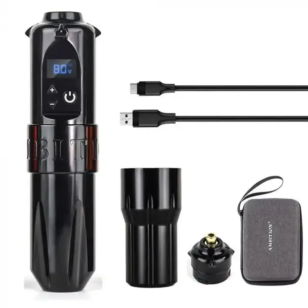 Беспроводная татуировка Ambition Boxter V2 Black купить недорого в Украине, фото 27850