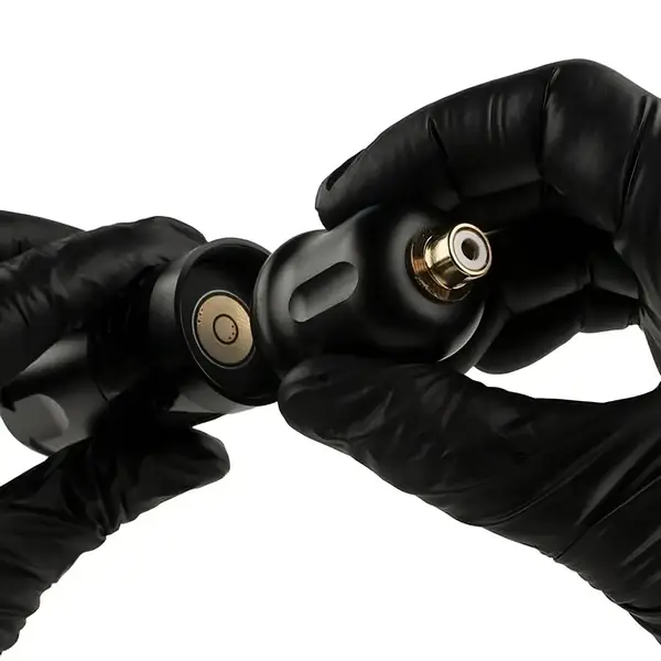 Беспроводная модульная тату машинка VIBE MAX AMBITION Black купить недорого в Украине, фото 39674