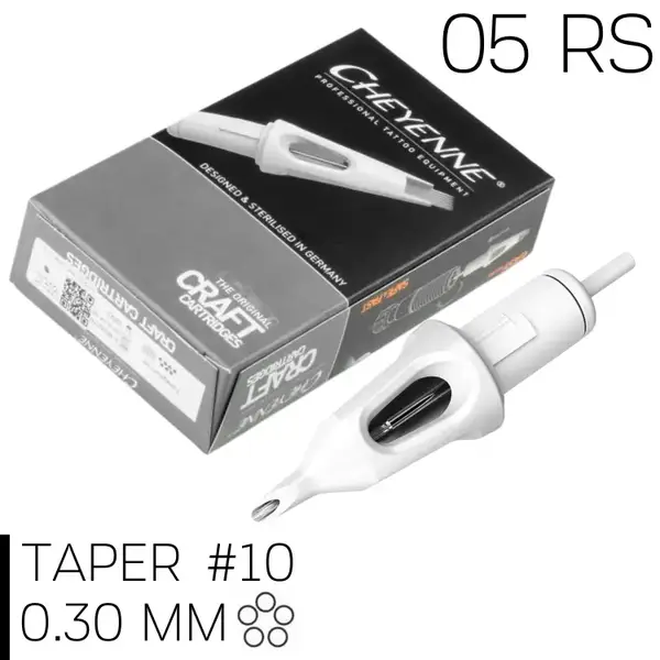 Картриджи 5 Round Shader Cheyenne Craft White (Окраска) (1 Картридж) купить недорого в Украине, фото 499