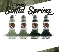 Набір фарб Gorsky's Sinful Spring World Famous 30ml. (30 мл.)