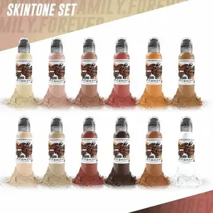 Набір фарб World Famous Skin Tone Ink Set (30 мл.)