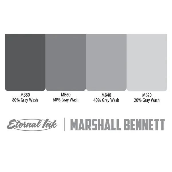 Набір фарб Marshall Bennett Grey Wash Eternal (60 мл.) 34529