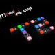 Пластиковые колпачки Modul Ink Cup под тату-краску прозрачные черные – 100 штук купить недорого в Украине, фото 22047