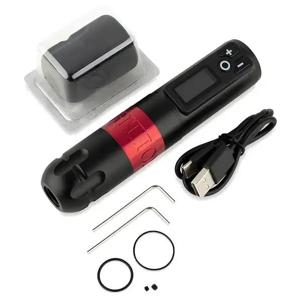 Беспроводная татуировка Ambition Soldier Red купить недорого в Украине, фото 37486